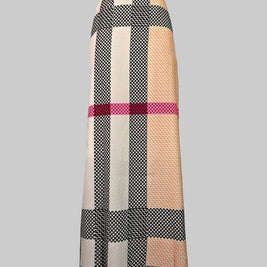 Fashion Plaid Skirts for Women Printed Skirt Casual Khaki High Waisted Loose Spring Summer Fashion Bottoms Female Clothing