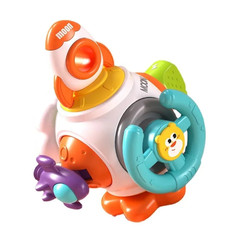 Educational Learning Montessori Toy Busy Cube Hand-on Ability Training Lock Box Fine Motor Skill Development Cube Toy for Kids