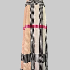 Fashion Plaid Skirts for Women Printed Skirt Casual Khaki High Waisted Loose Spring Summer Fashion Bottoms Female Clothing