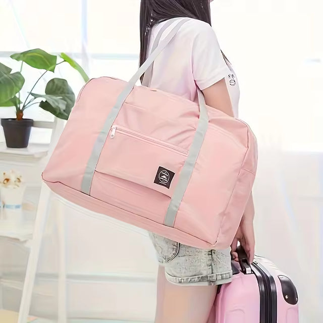Foldable Travel Duffel Bag for Airlines Carry on Bag for Women and Girls