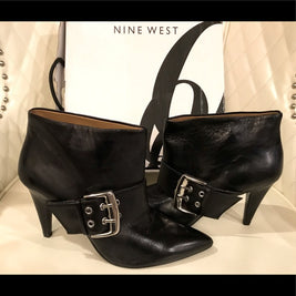 NEW Nine West Black Ankle Boots