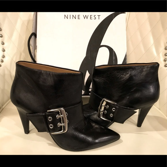 NEW Nine West Black Ankle Boots