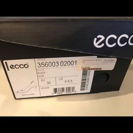 NEW Ecco Ouyen black shoes