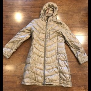 Calvin Klein Packable Down Filled Lightweight hooded Jacket size Large