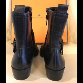 NEW Arturo Chiang Black Ankle Boots