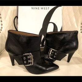 NEW Nine West Black Ankle Boots