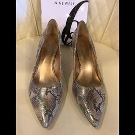 NEW Nine West Snake Print Shoes