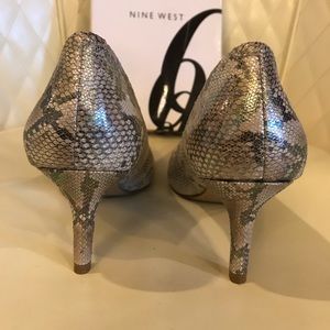 NEW Nine West Snake Print Shoes