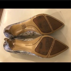 NEW Nine West Snake Print Shoes