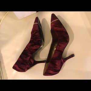 NEW Nine West Velvet Shoes