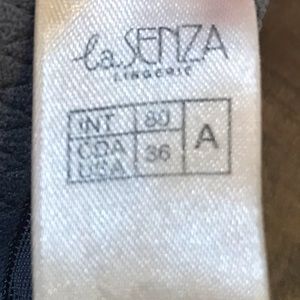 La Senza Grey Lace Padded Push-Up Bra A36