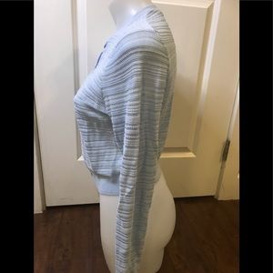 Brooks Brothers Pale Blue Lightweight Button Up Cardigan size Medium