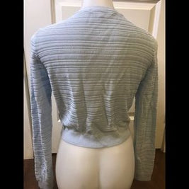 Brooks Brothers Pale Blue Lightweight Button Up Cardigan size Medium