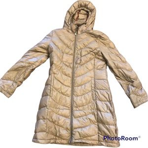 Calvin Klein Packable Down Filled Lightweight hooded Jacket size Large
